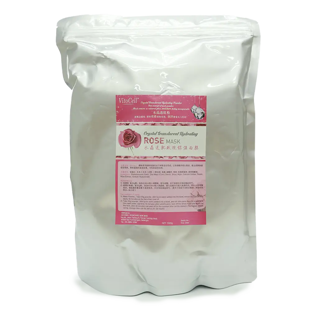 VitoCell Crystal Translucent-Hydrating Rose Mask