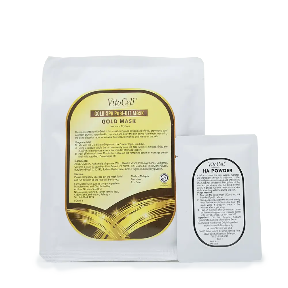 VitoCell Gold SPA Peel-off Mask